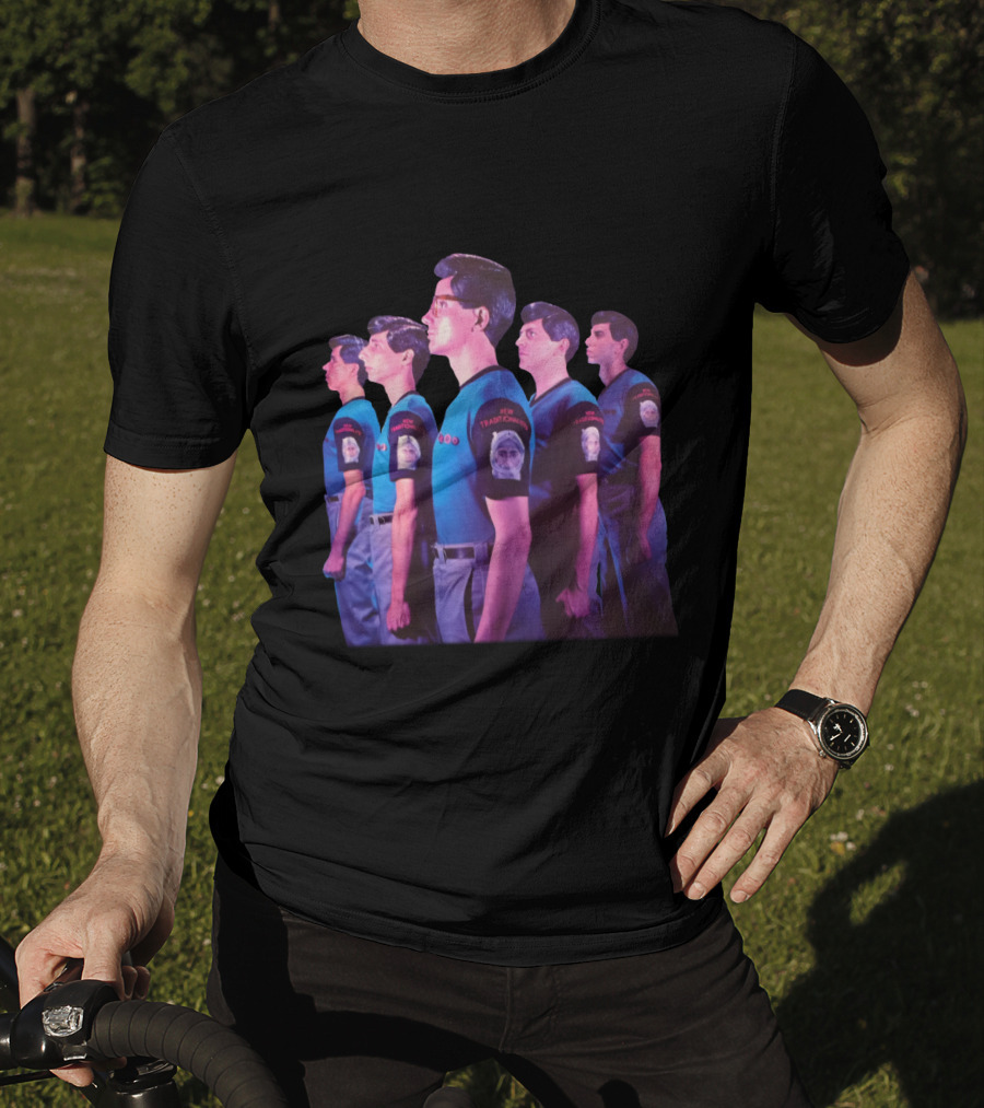 Kraftwerk The Man Machine Inspired  New Traditions Retro Style T-Shirt