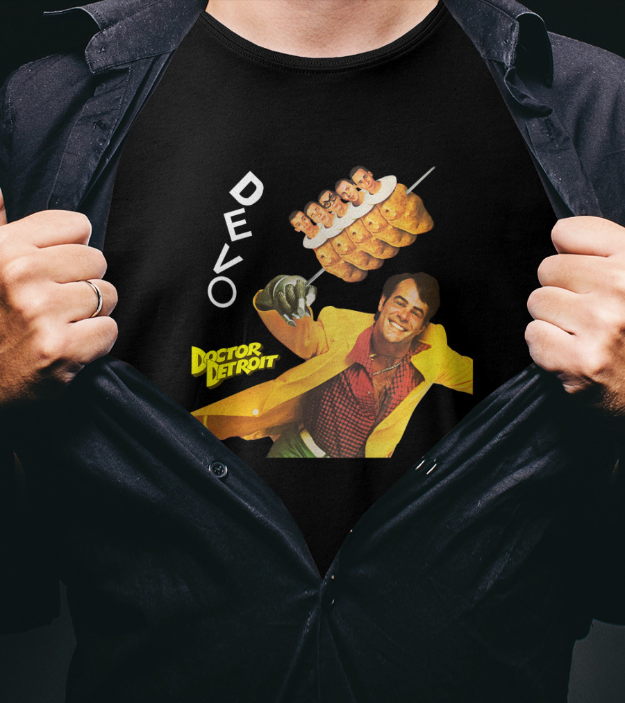 Doctor Detroit Devo Collaboration Retro T-Shirt