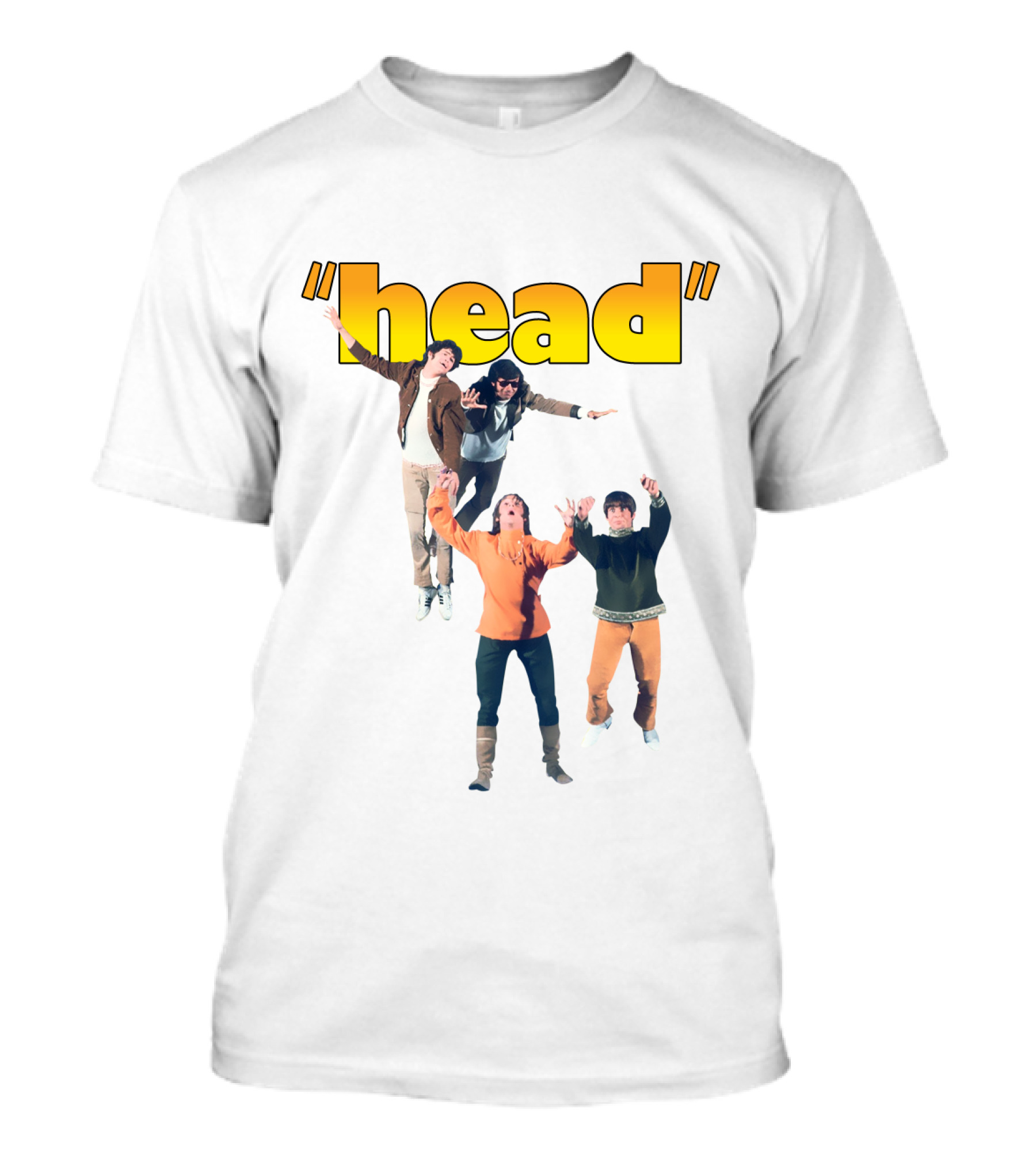 Head Tmk 3 Image With Four Jumping Figures T-Shirt
