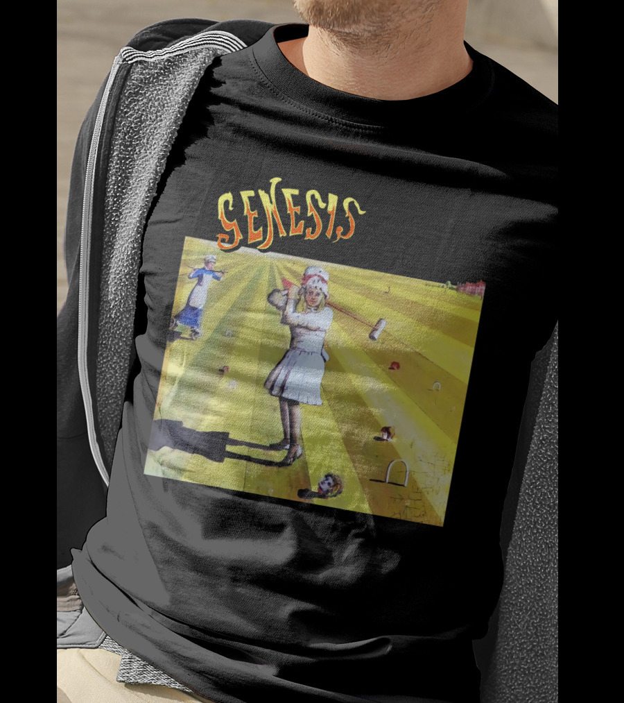 Genesis Croquet Vintage Art T-Shirt