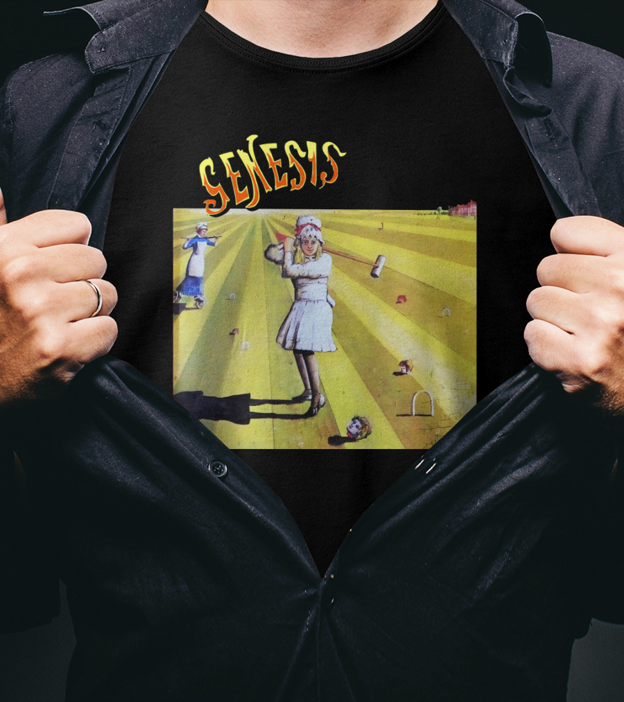 Genesis Croquet Vintage Art T-Shirt