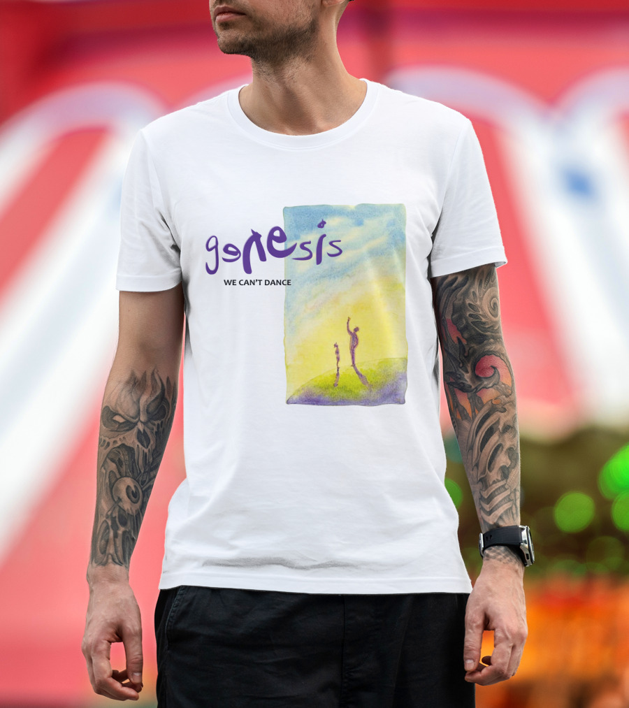 Genesis We Can't Dance Album Art T-Shirt