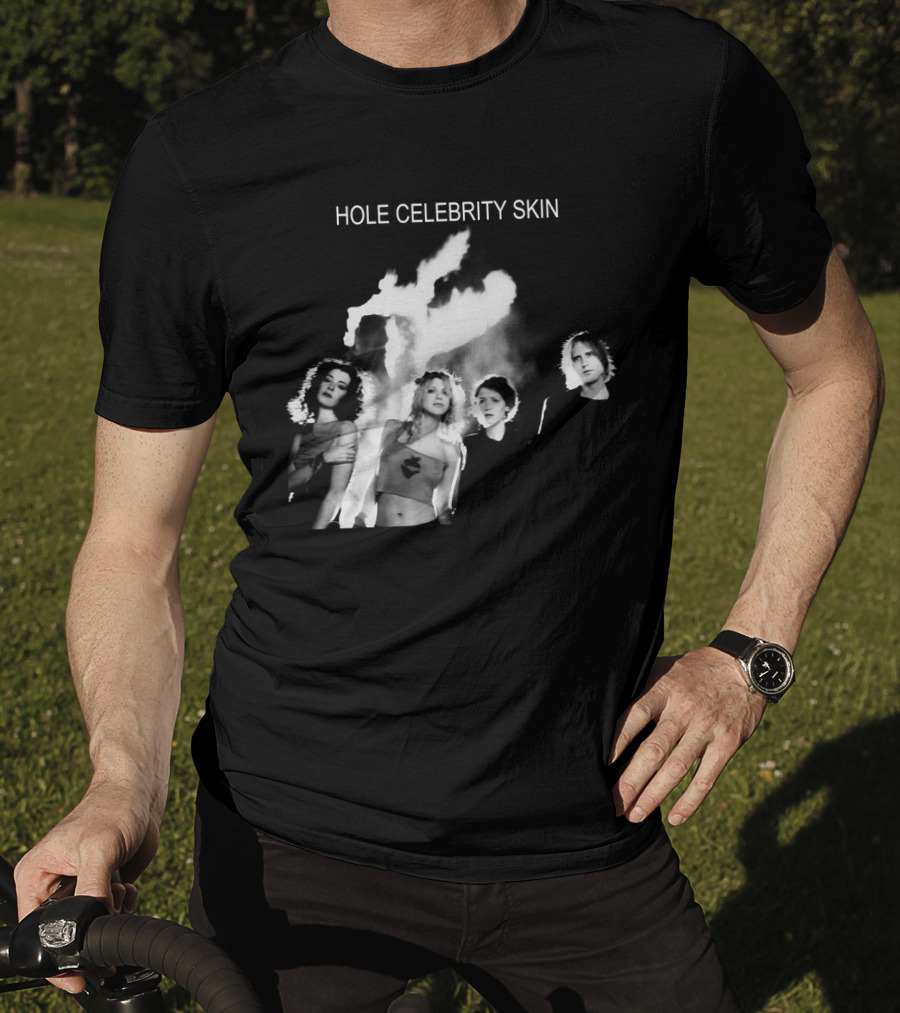 Hole Celebrity Skin T-Shirt