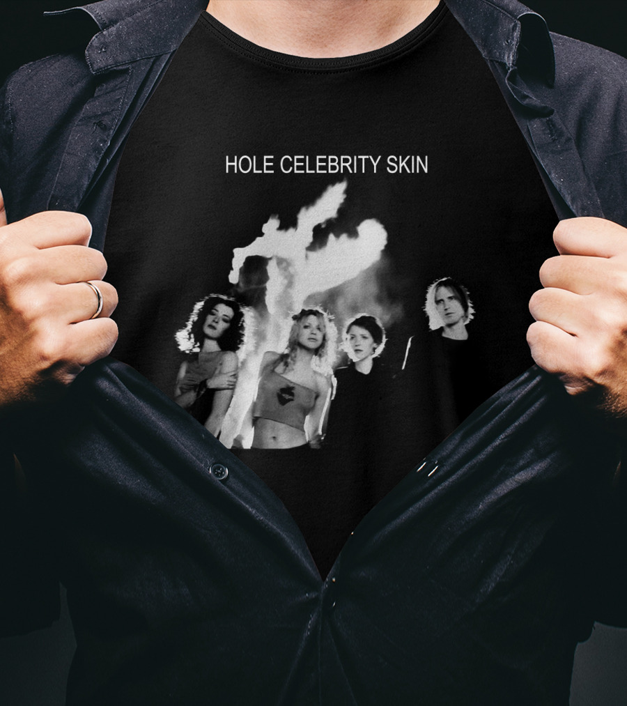 Hole Celebrity Skin T-Shirt