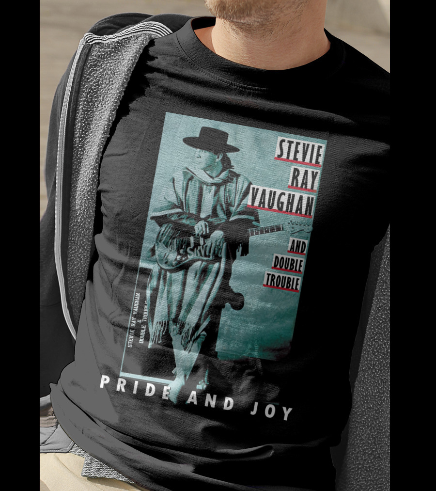 Stevie Ray Vaughan And Double Trouble Pride And Joy T-Shirt