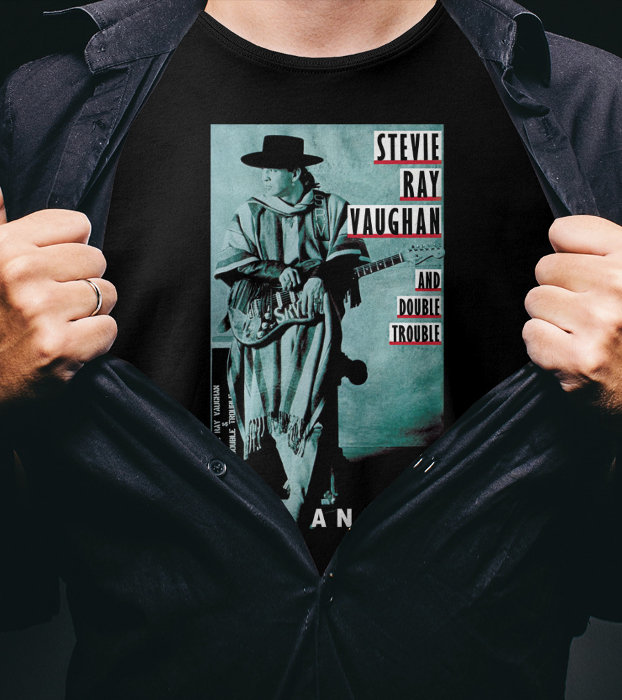 Stevie Ray Vaughan And Double Trouble Pride And Joy T-Shirt