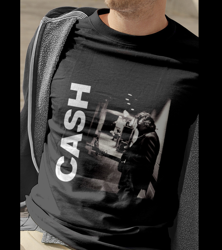 Cash Backstage Guitar Icon Mood T-Shirt