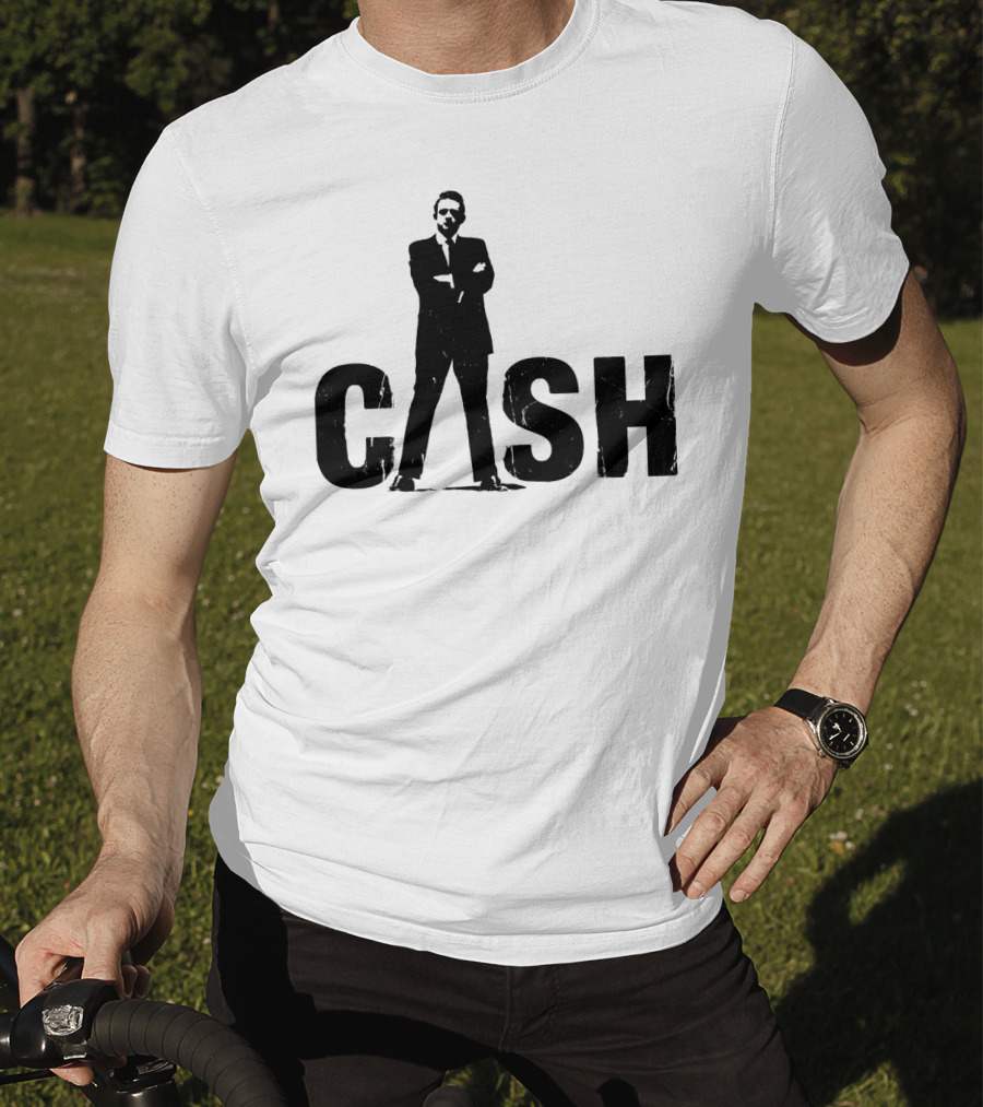 Cash Silhouette Icon Standing Tall T-Shirt