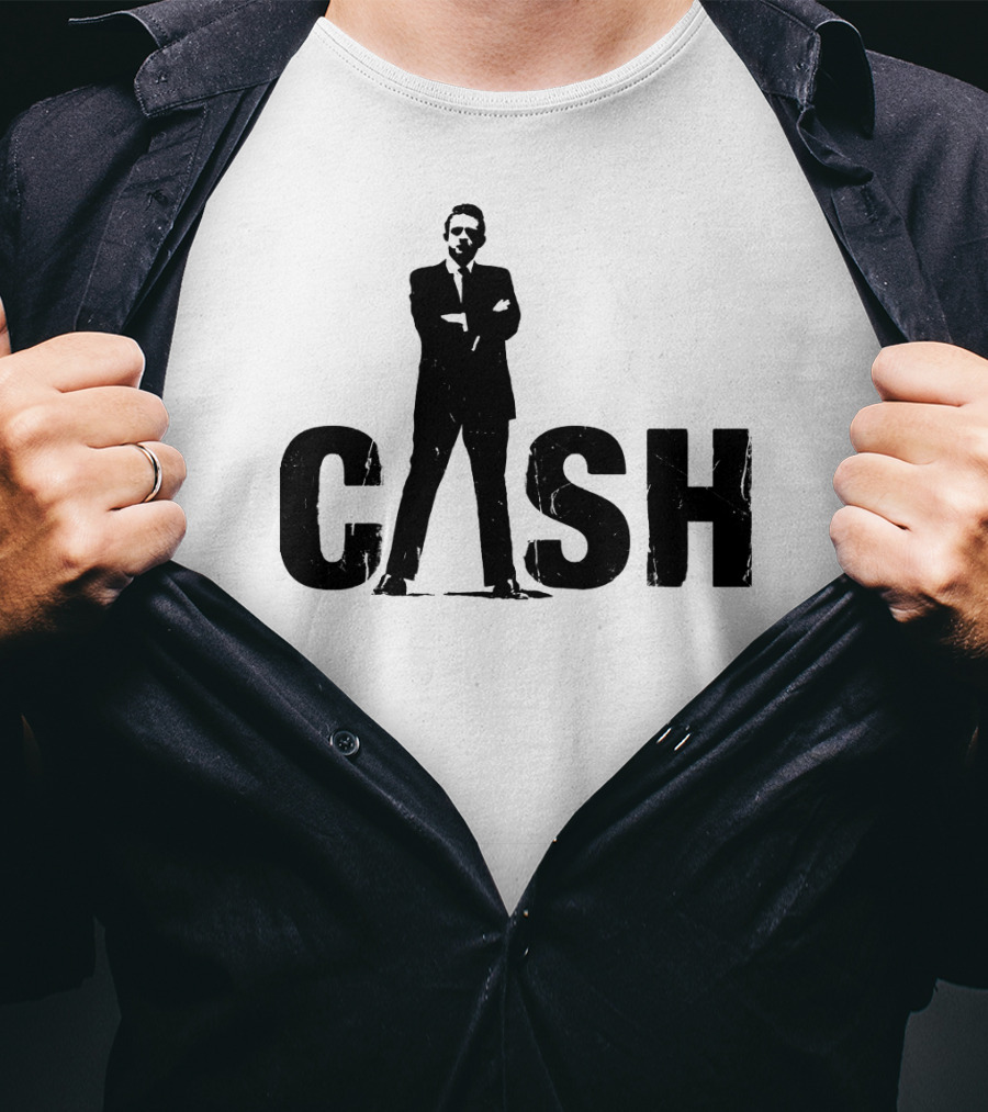 Cash Silhouette Icon Standing Tall T-Shirt