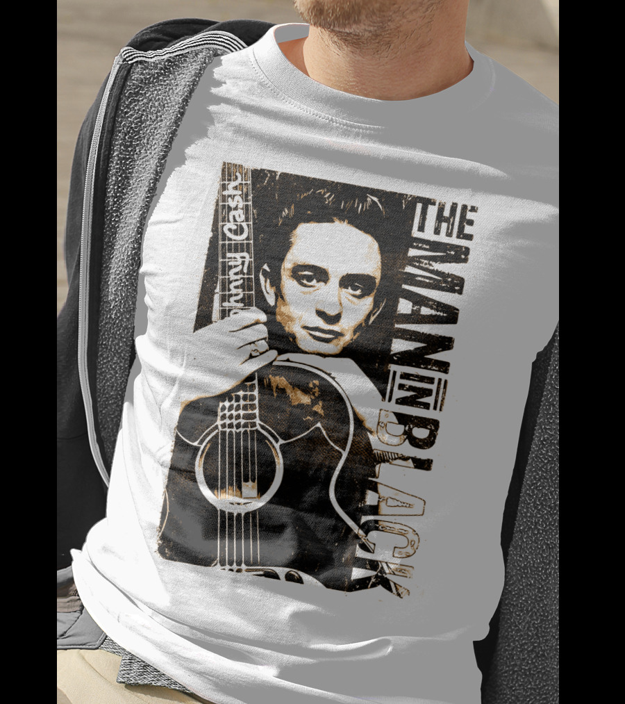 Johnny Cash The Man In Black T-Shirt