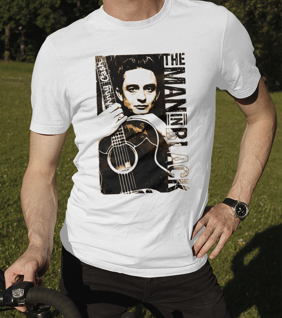 Johnny Cash The Man In Black T-Shirt