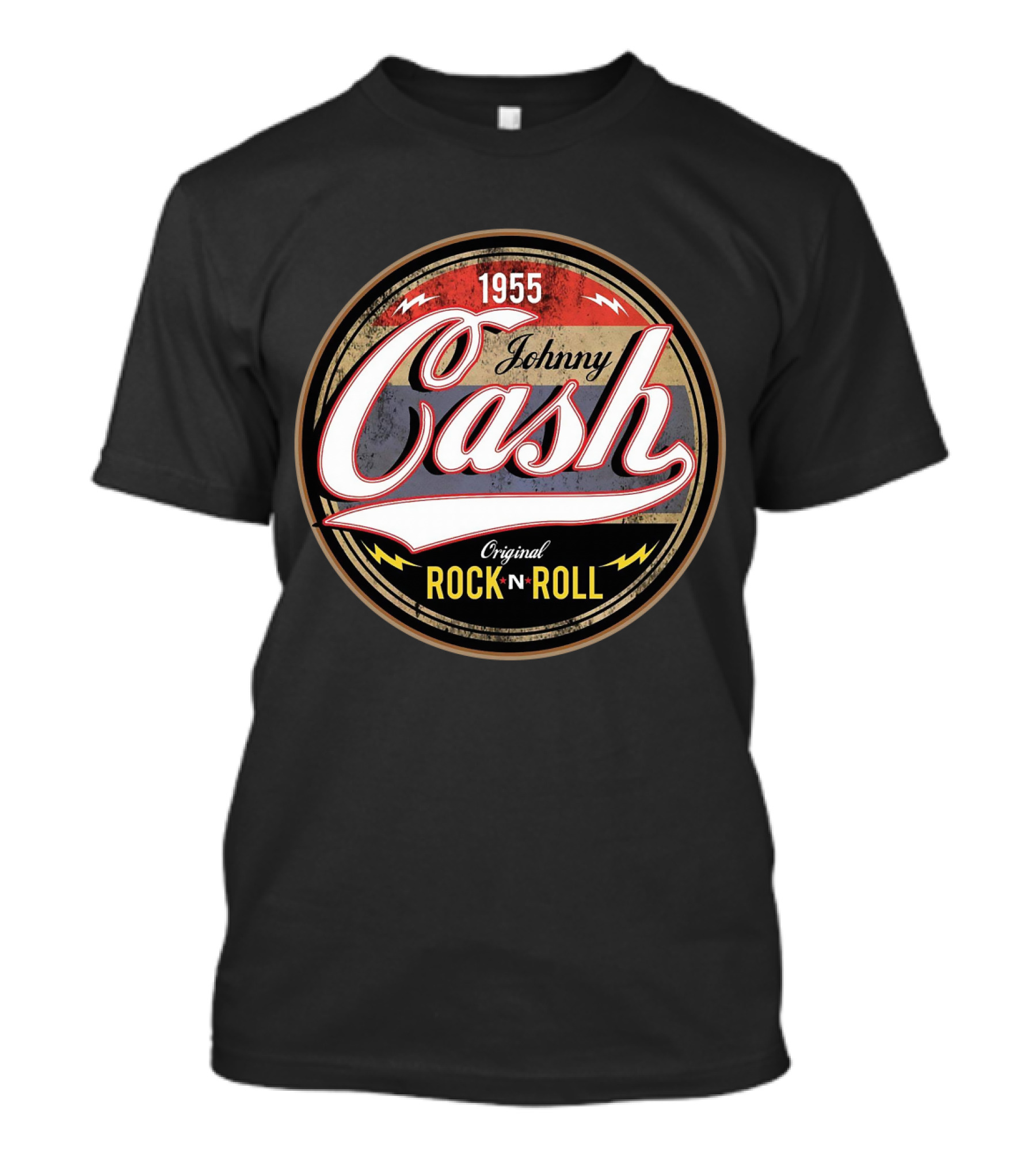 Johnny Cash 1955 Original Rock N Roll T-Shirt