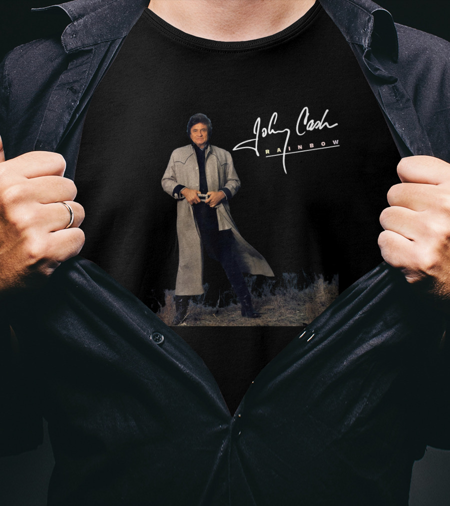 Johnny Cash Rainbow T-Shirt