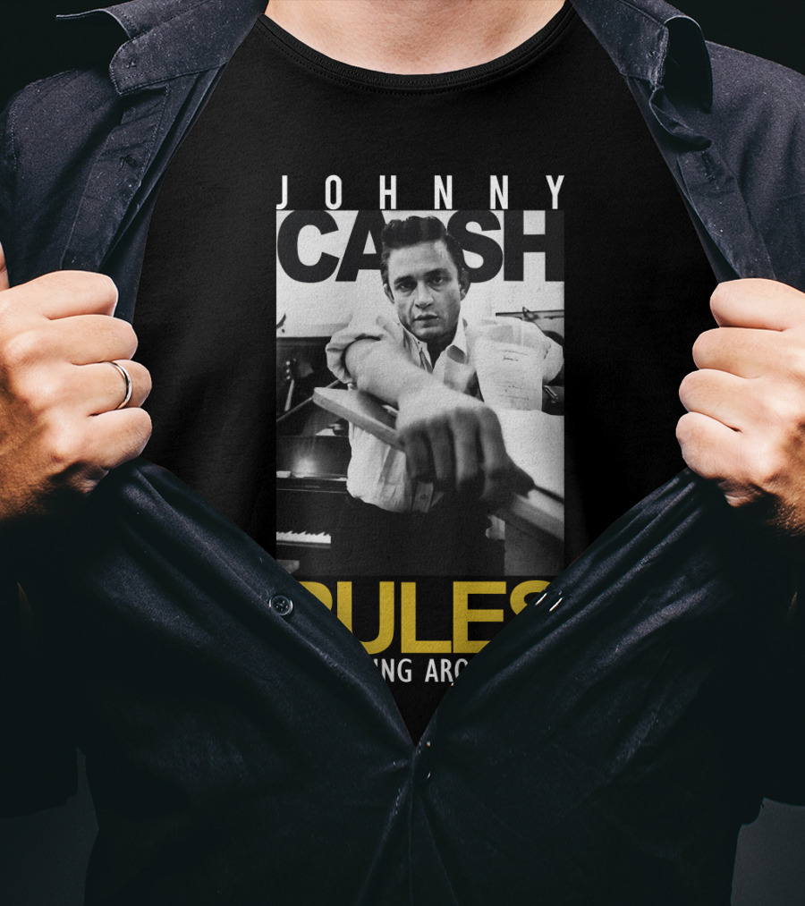 Johnny Cash Rules Everything Around Me T-Shirt