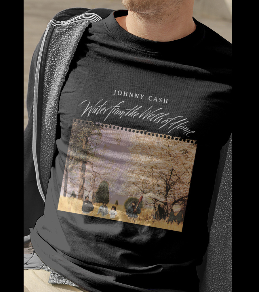 Johnny Cash Water From The Wells Of Home T-Shirt