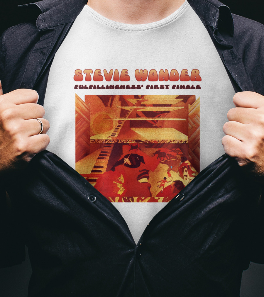 Stevie Wonder Fulfillingness' First Finale T-Shirt