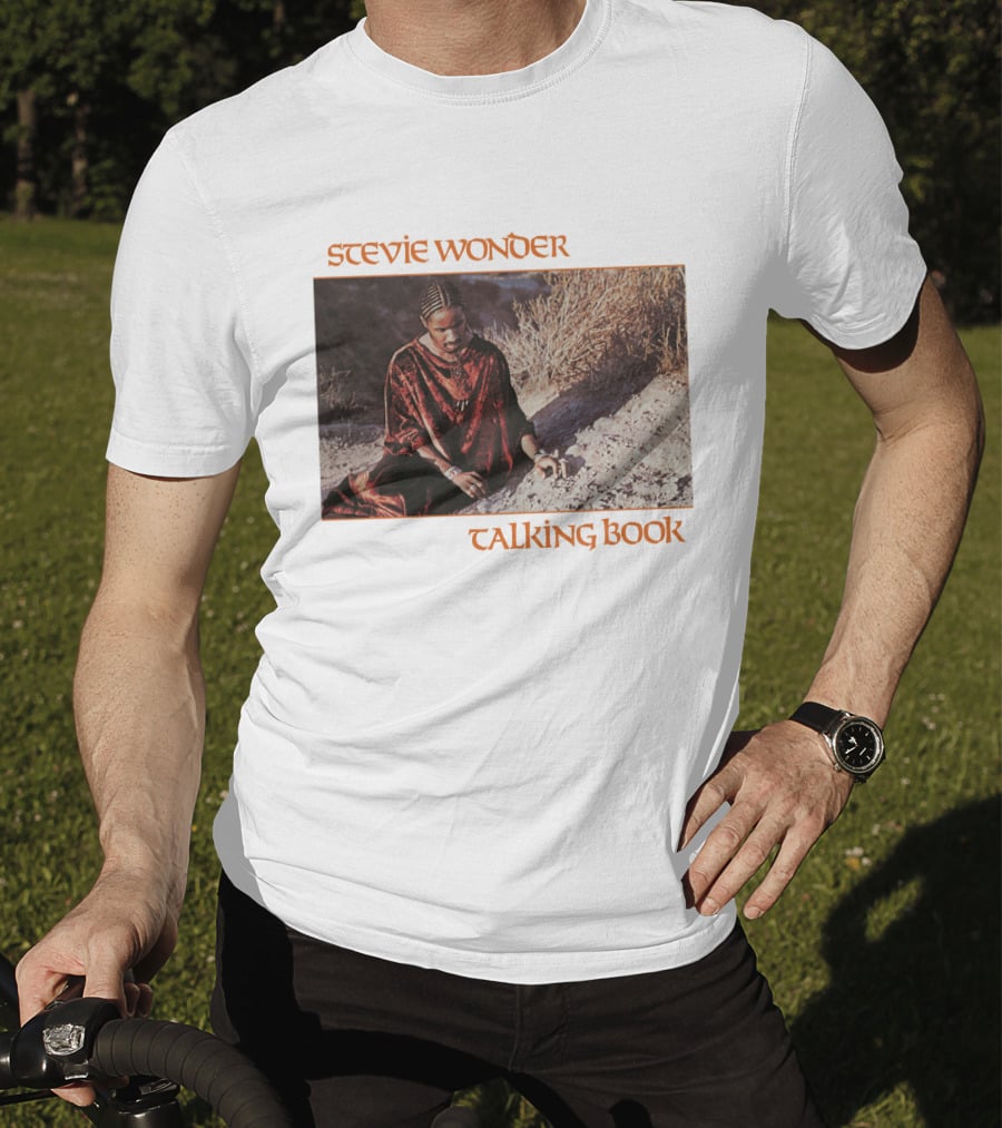 Stevie Wonder Talking Book Album Cover T-Shirt