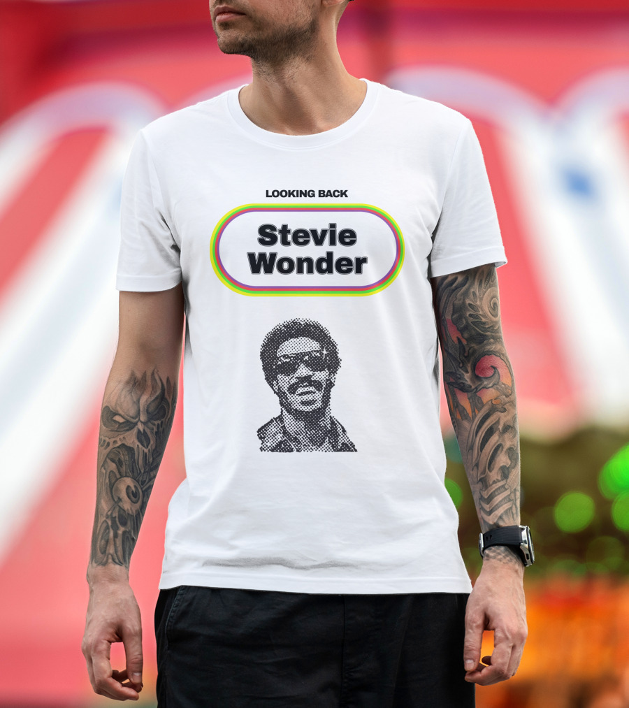 Looking Back Stevie Wonder T-Shirt