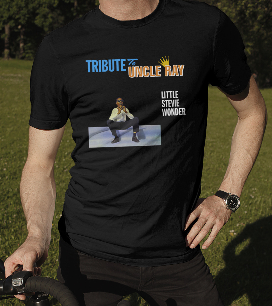 Tribute To Uncle Ray Little Stevie Wonder T-Shirt