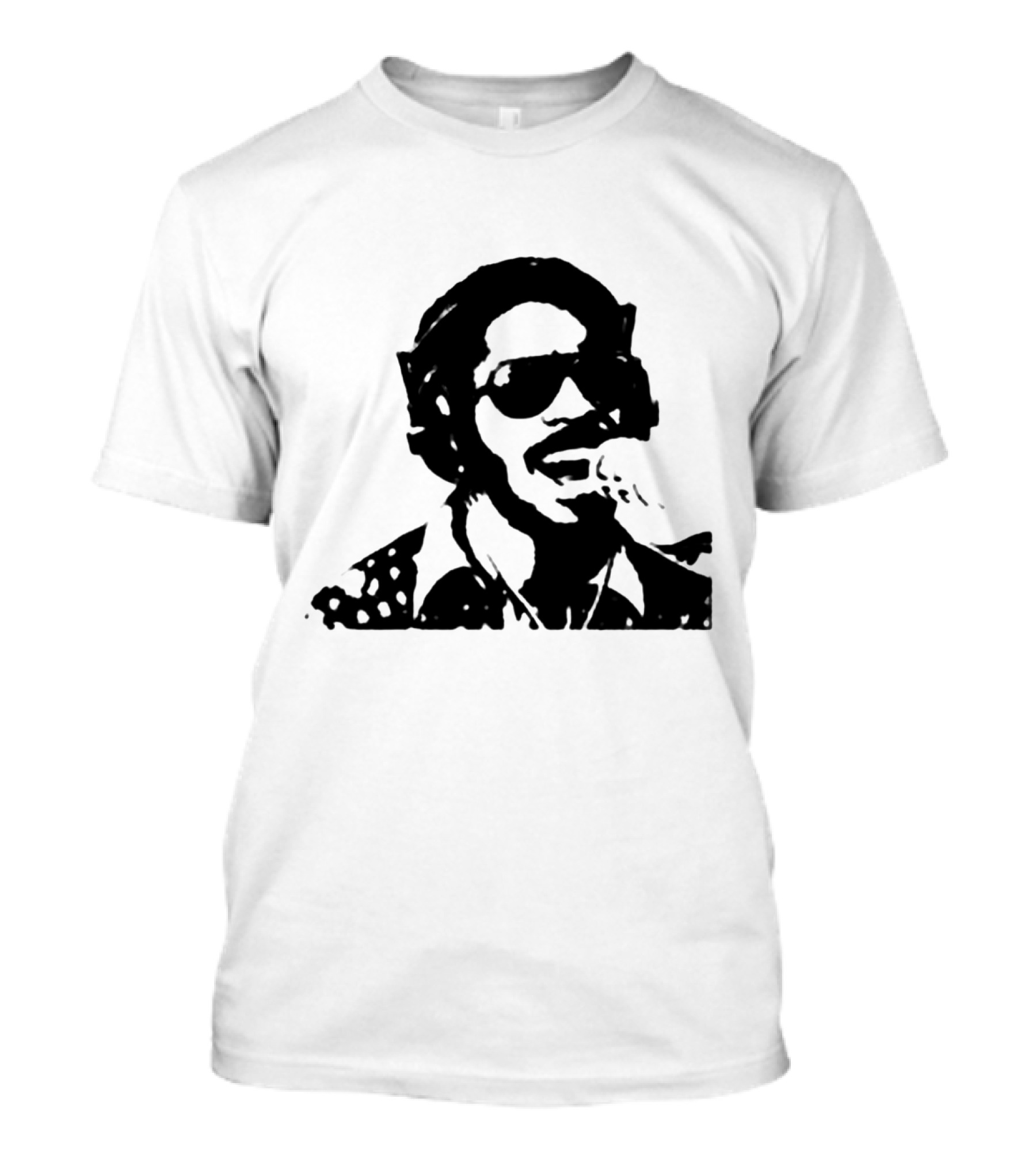 Stevie Wonder Iconic Microphone Performance Sw T-Shirt