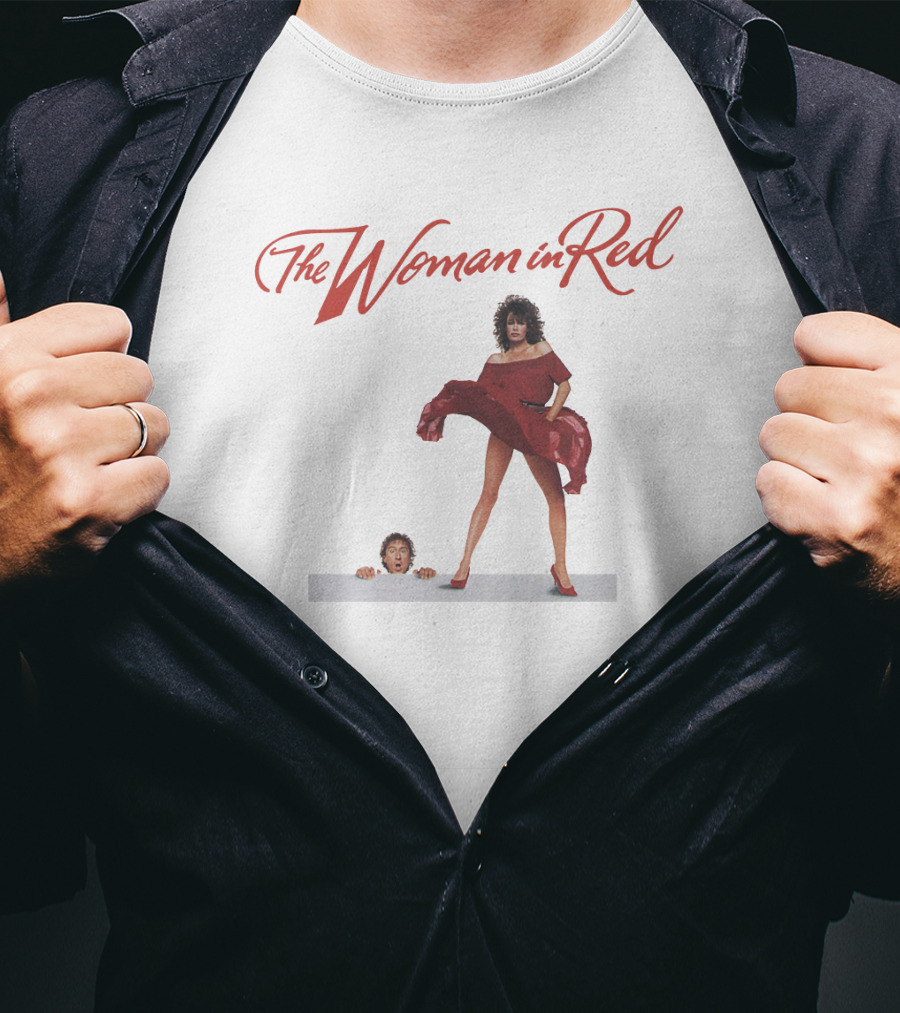 The Woman In Red Movie Poster T-Shirt
