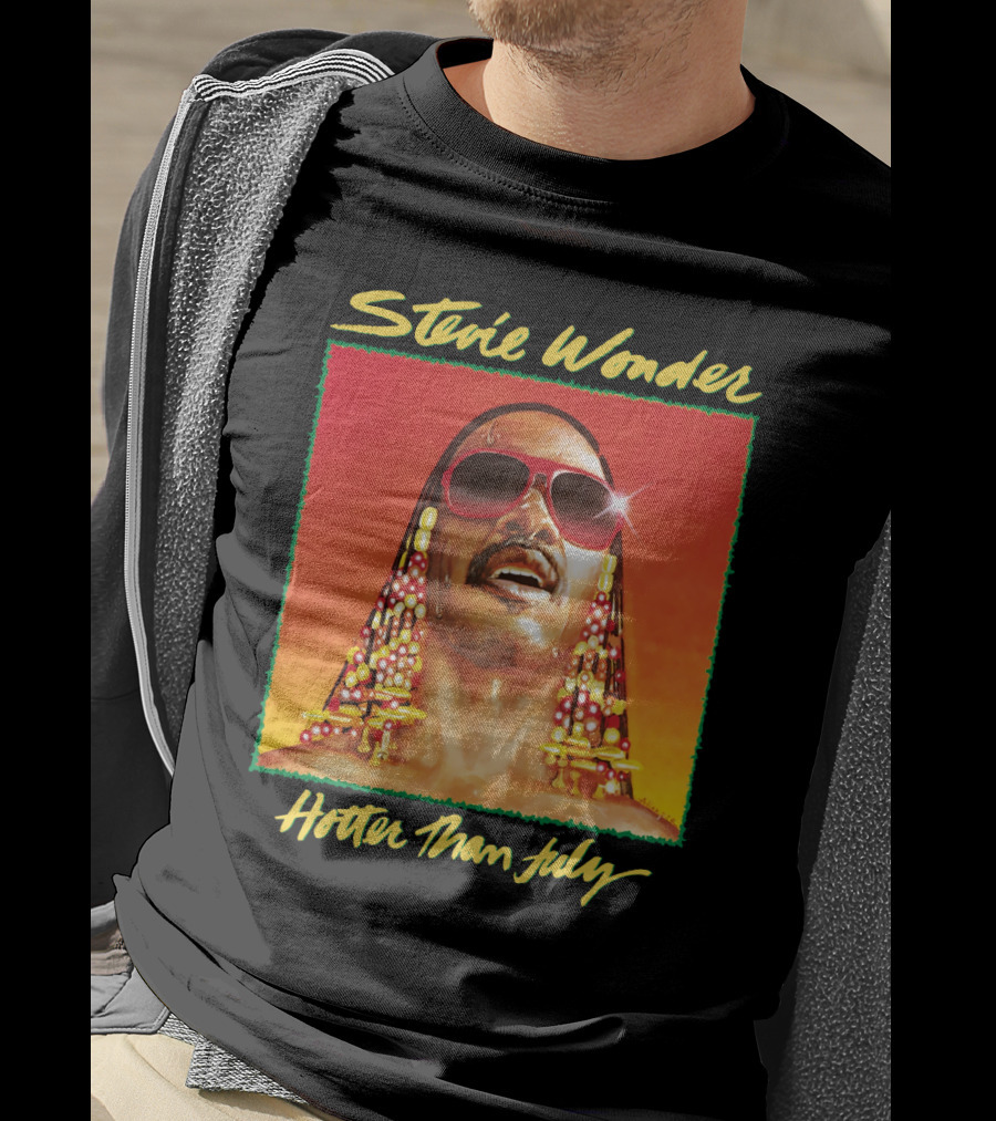 Stevie Wonder Hotter Than July T-Shirt