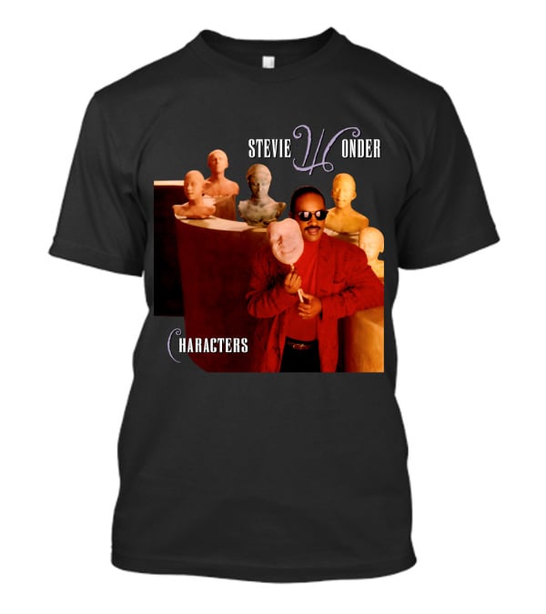 Stevie Wonder Characters T-Shirt