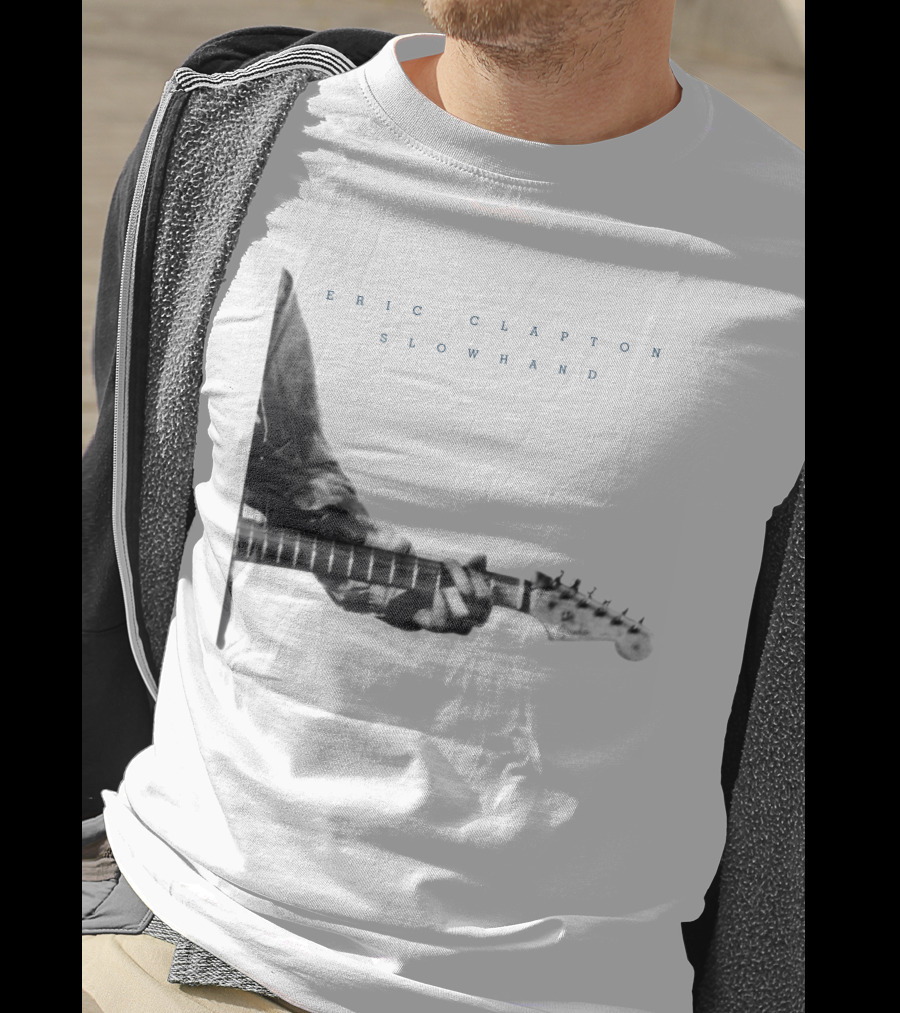 Eric Clapton Slowhand Album Cover Guitarist T-Shirt