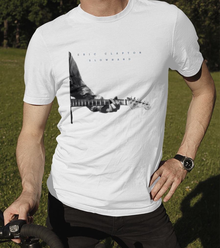Eric Clapton Slowhand Album Cover Guitarist T-Shirt