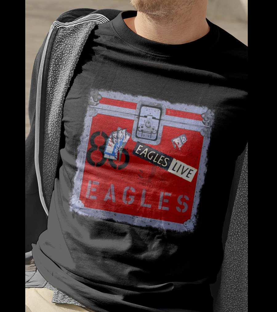 Eagles Live 80S Tour Case Tickets T-Shirt