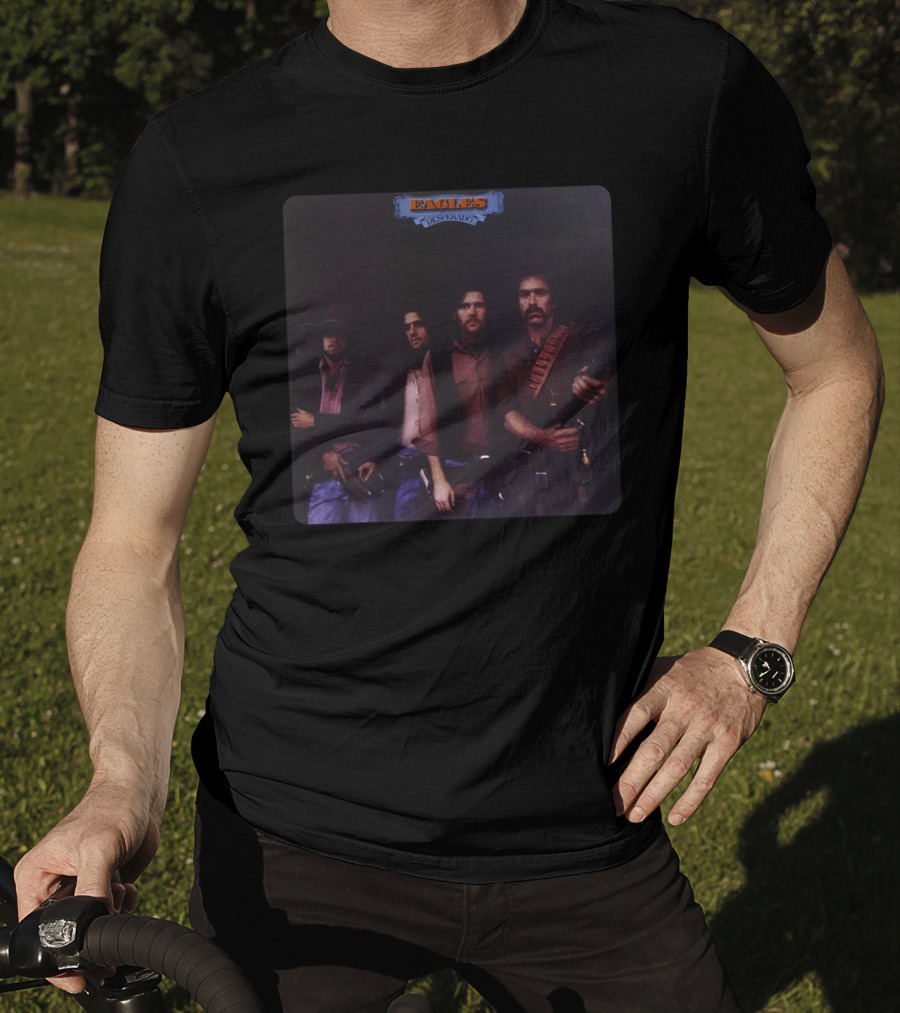 Eagles Desperado Album Cover Retro Band Photo T-Shirt