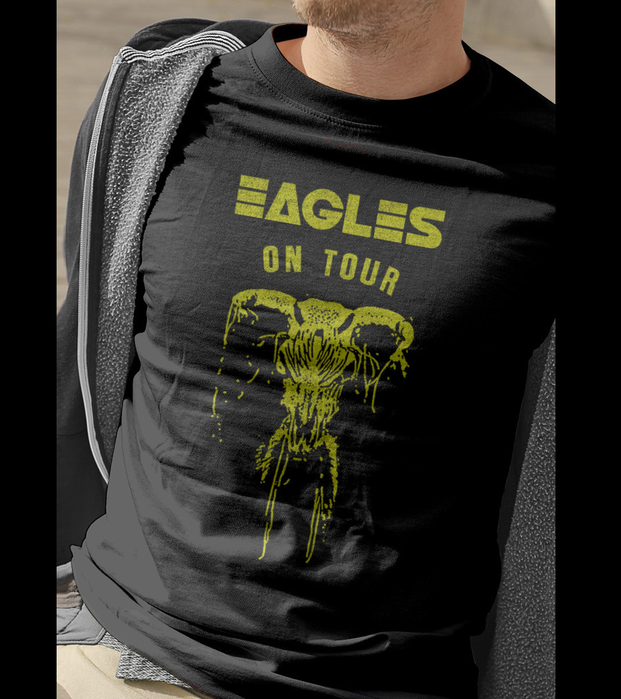 Eagles On Tour Vintage Skull T-Shirt