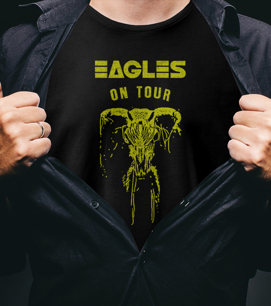 Eagles On Tour Vintage Skull T-Shirt