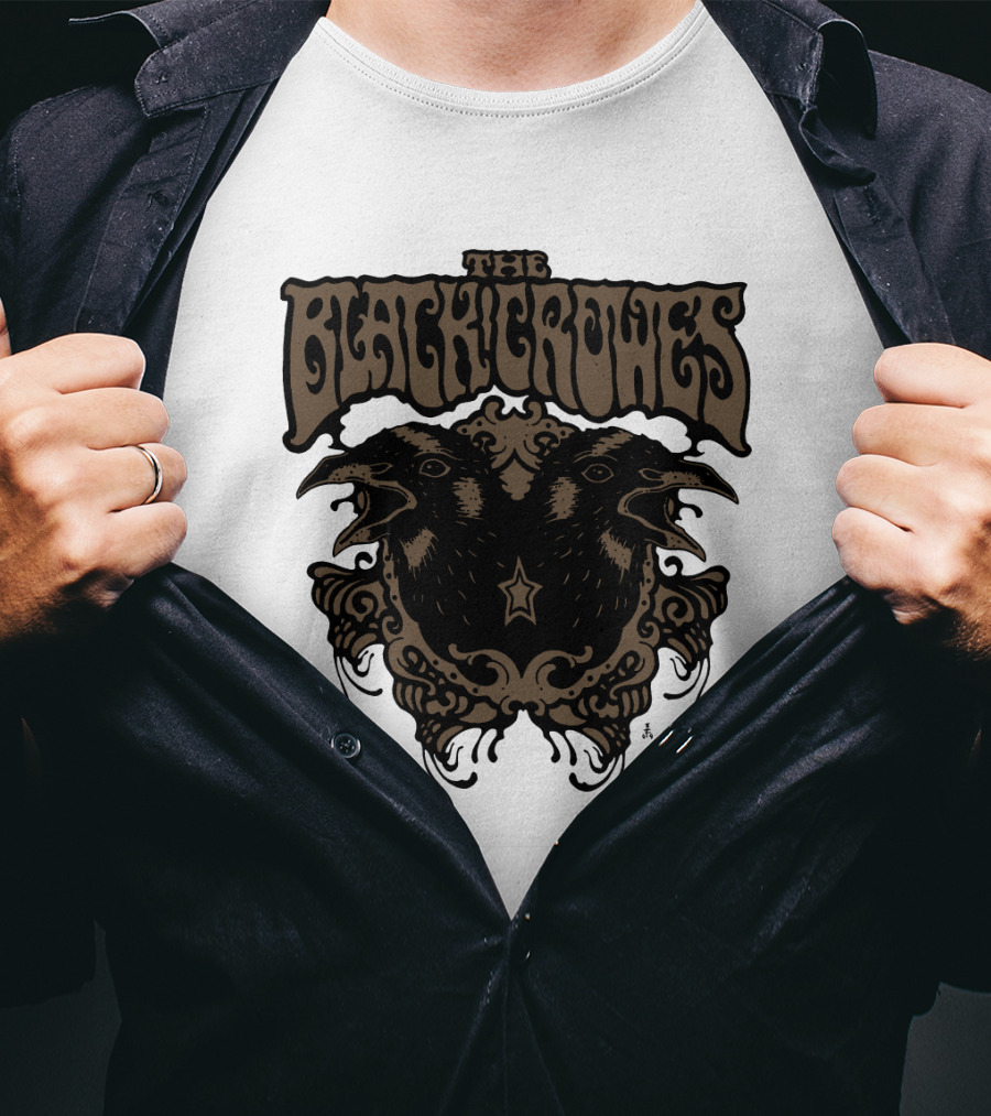 The Black Crowes Two Crows Ornate T-Shirt