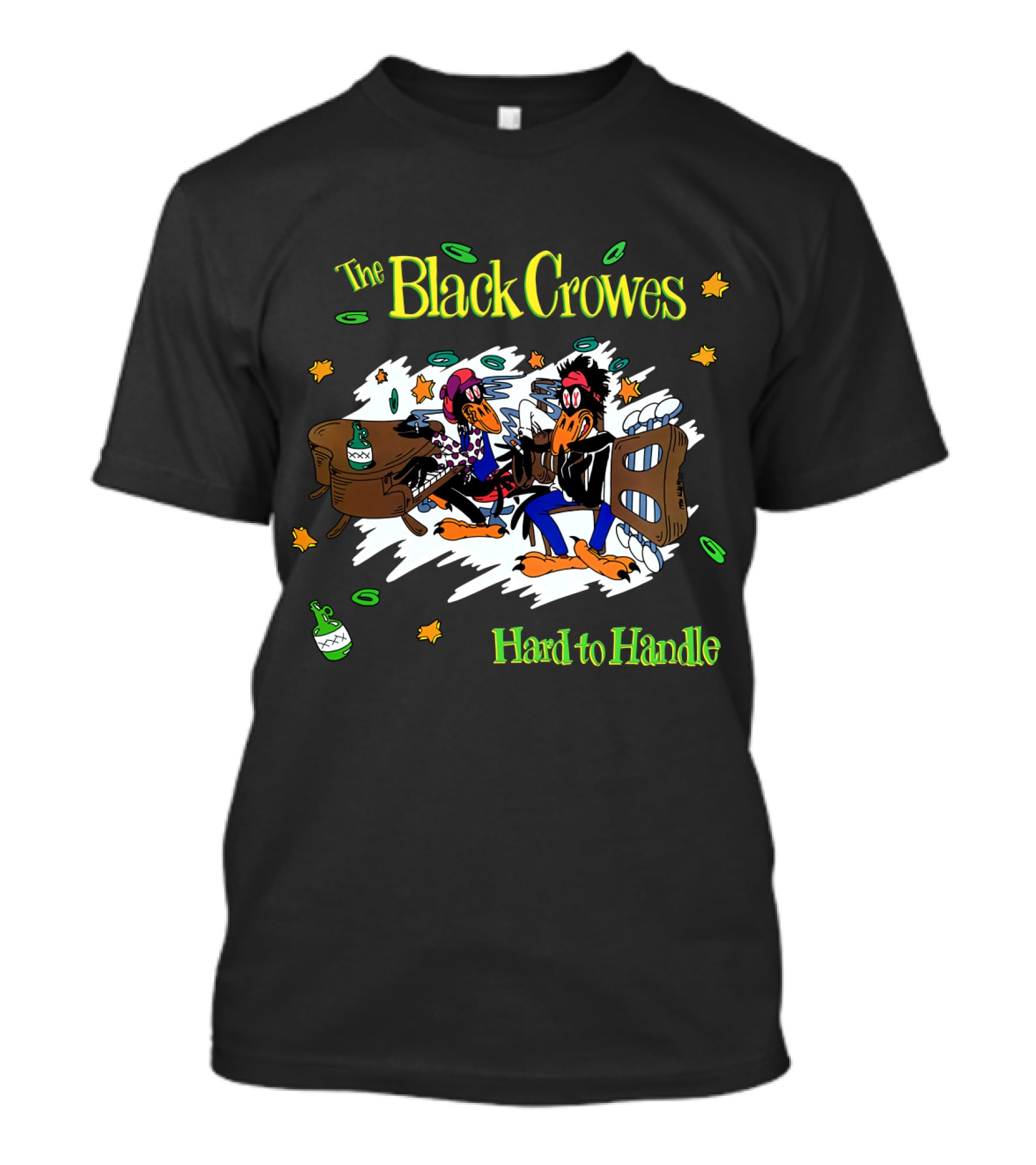 The Black Crowes Hard To Handle Cartoon T-Shirt