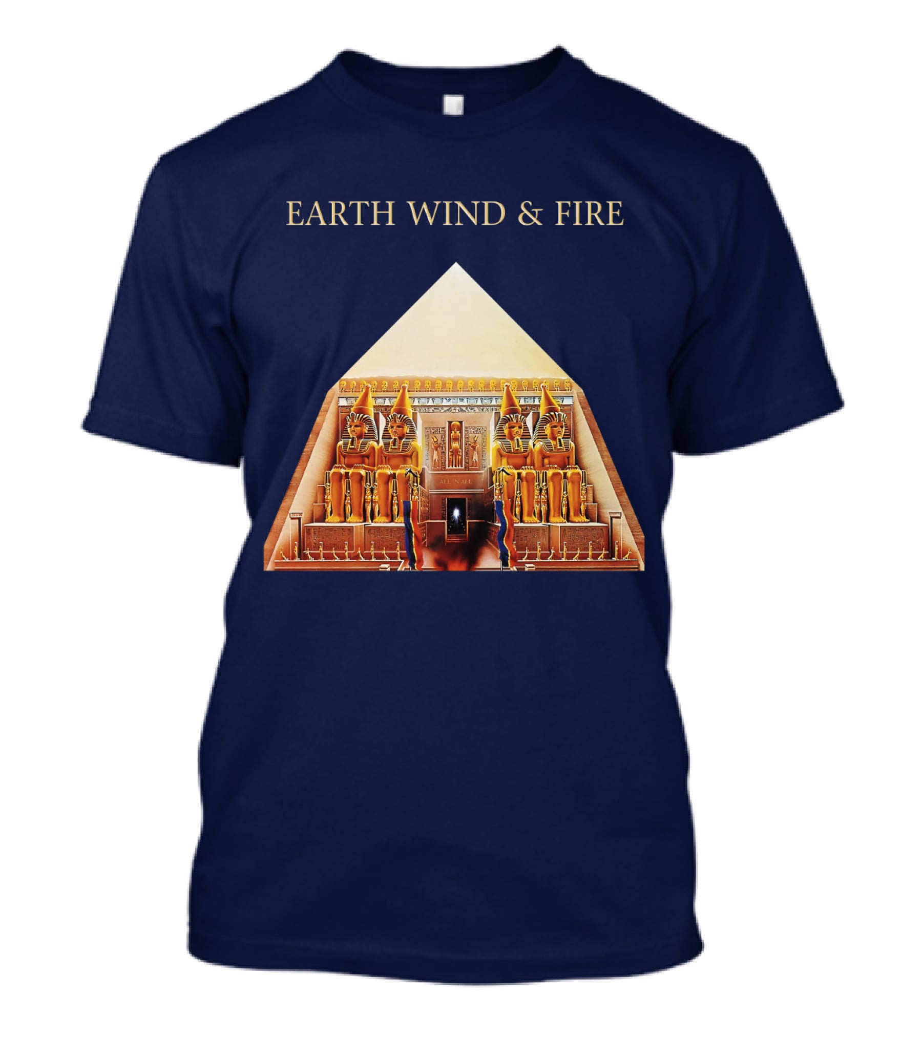 Earth Wind & Fire Pyramid Egyptian Theme T-Shirt