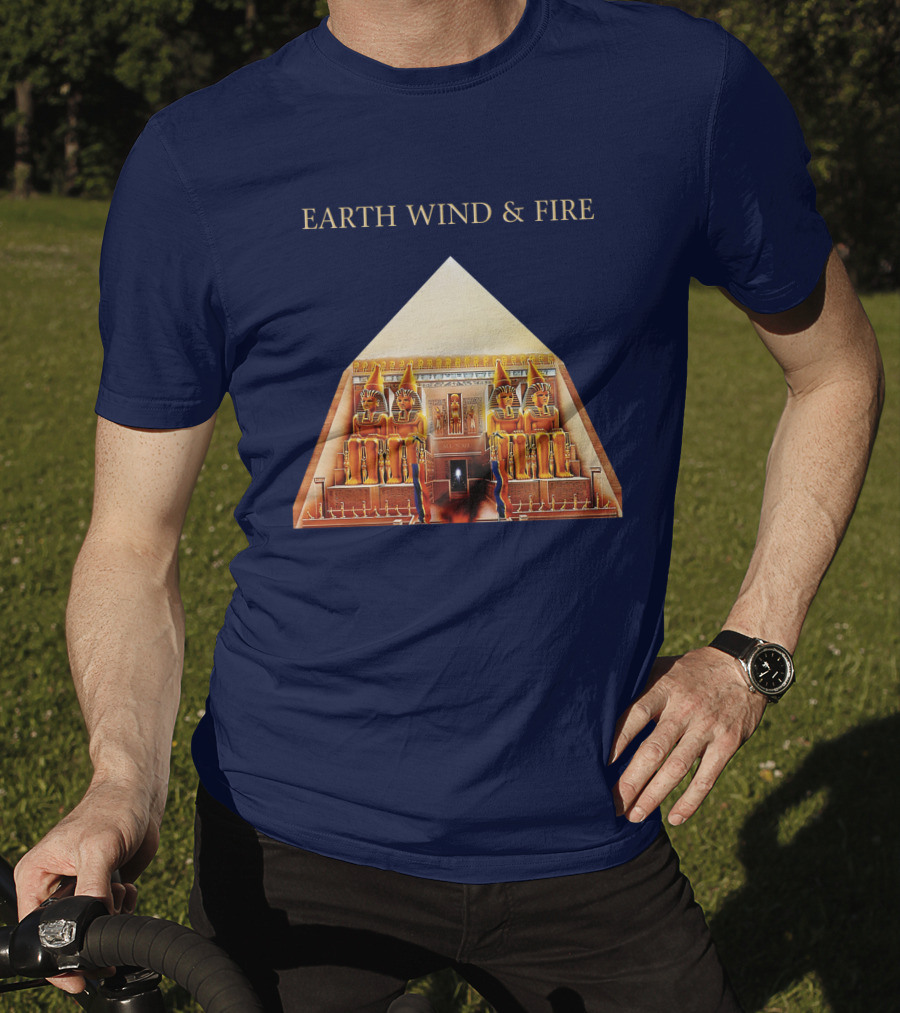 Earth Wind & Fire Pyramid Egyptian Theme T-Shirt