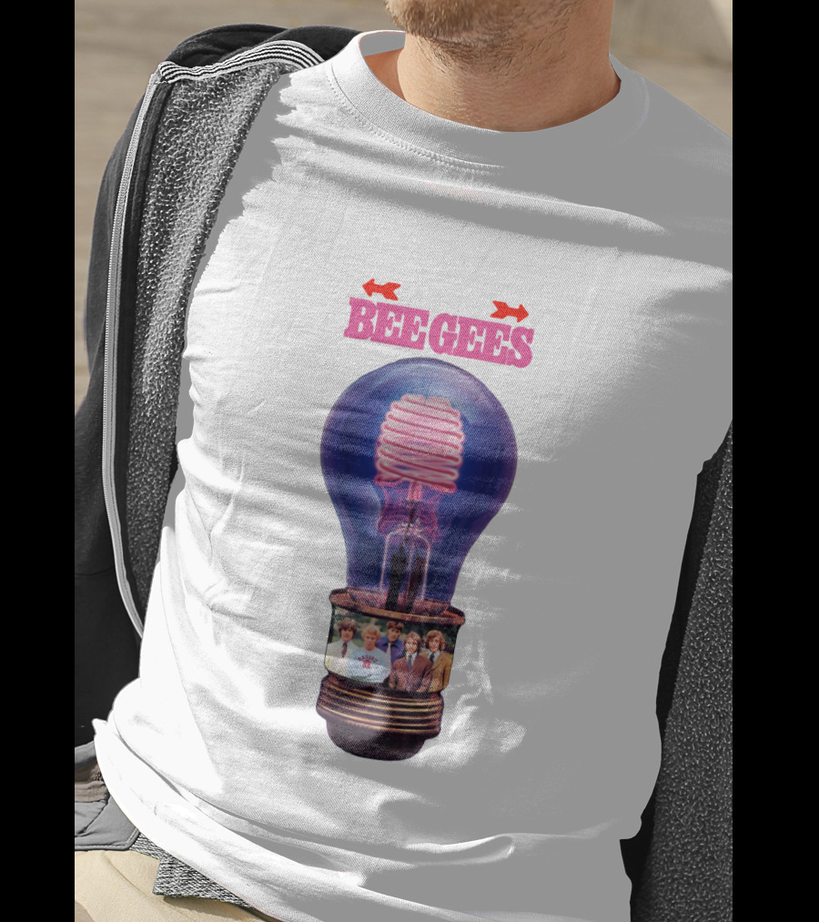 Bee Gees Electric Light Album Cover T-Shirt