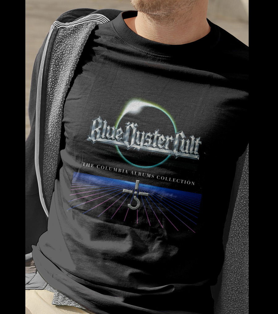 Blue Öyster Cult The Columbia Albums Collection 3D Logo And Symbol T-Shirt