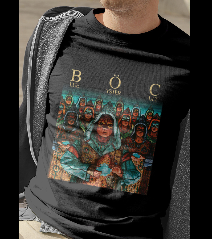 Blue Öyster Cult Group Artwork T-Shirt