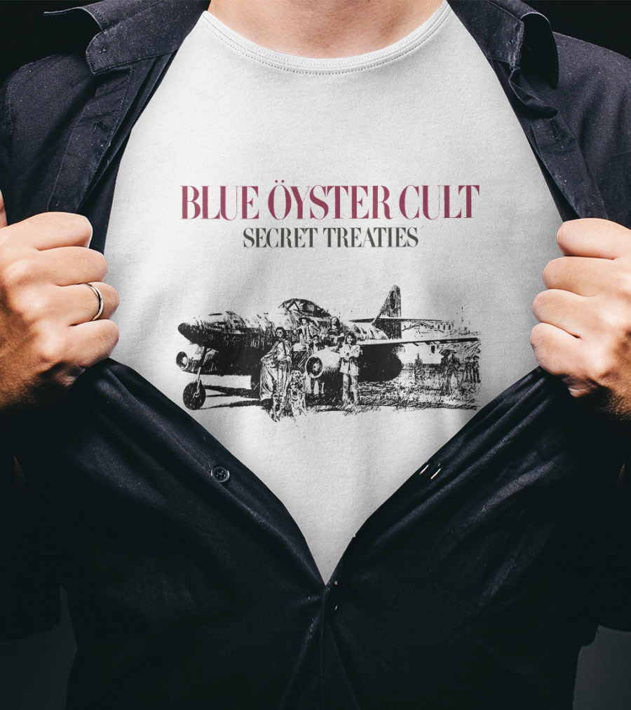 Blue Öyster Cult Secret Treaties Boc T-Shirt