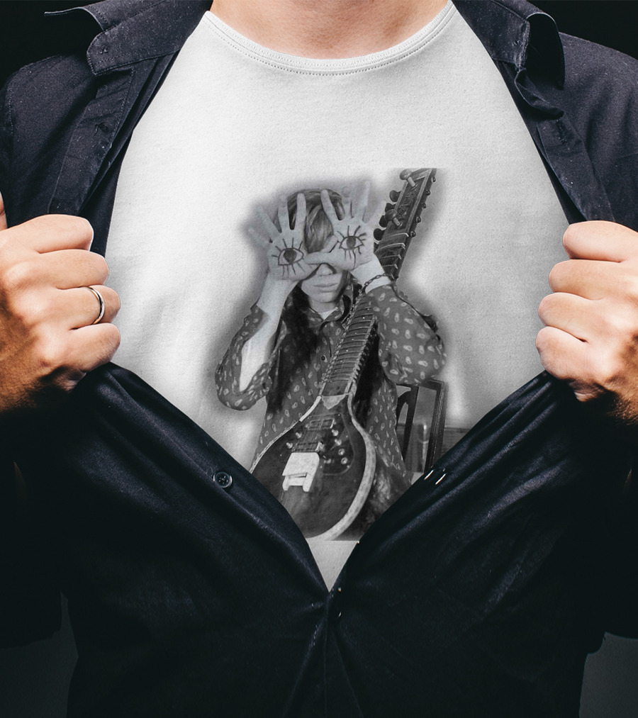 Psychedelic Eyes With Sitar Vibes T-Shirt