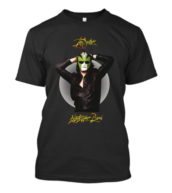 Steve Miller Band The Joker Leather Jacket Green Mask T-Shirt