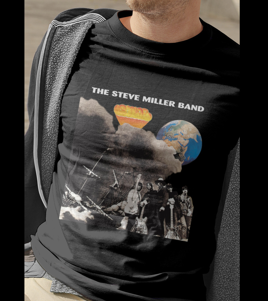 The Steve Miller Band Fly Like An Eagle Vintage Art T-Shirt