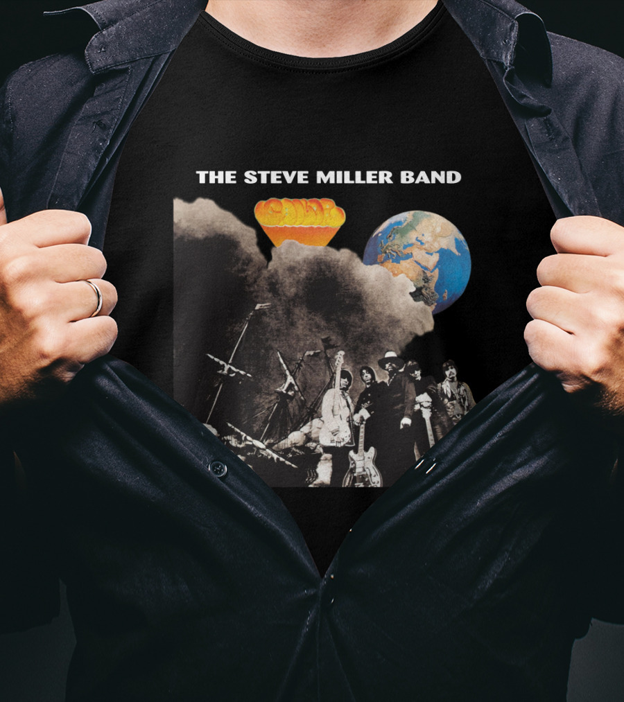 The Steve Miller Band Fly Like An Eagle Vintage Art T-Shirt