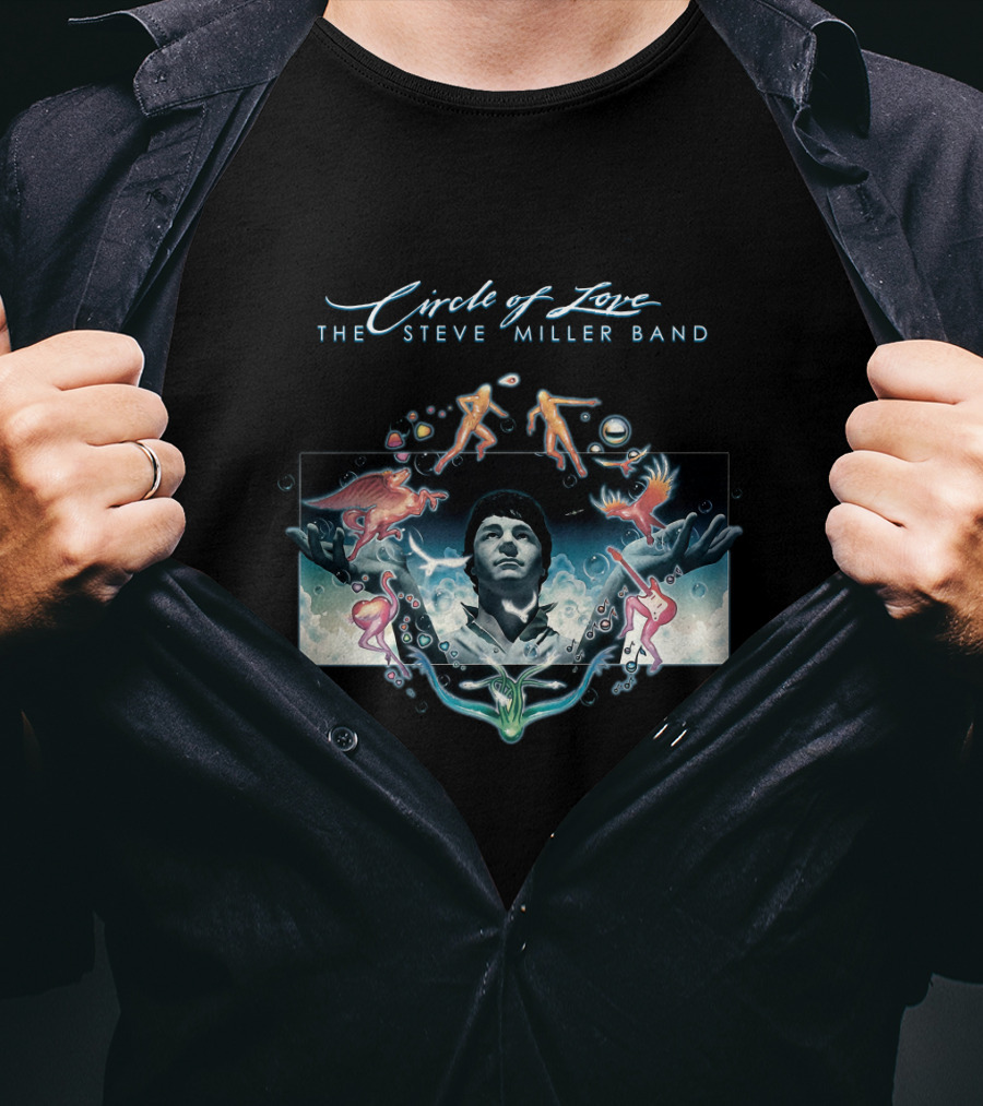 Circle Of Love The Steve Miller Band Album Cover Artwork T-Shirt