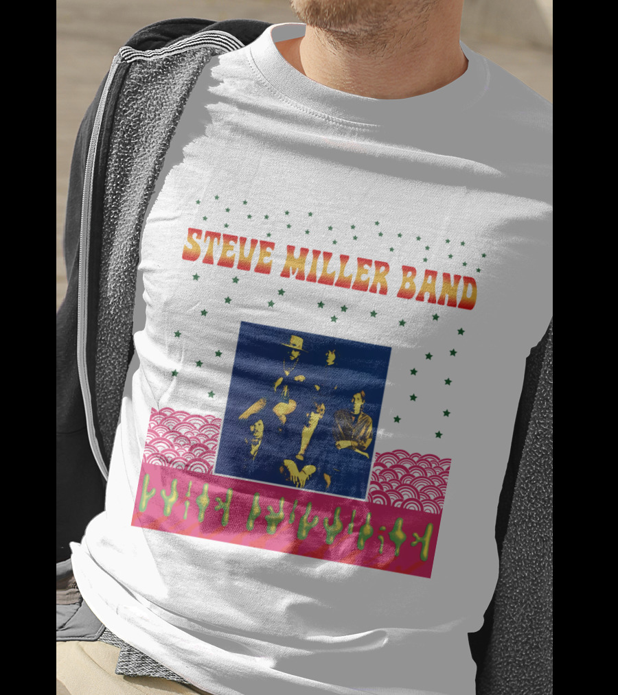 Steve Miller Band Cactus And Stars T-Shirt