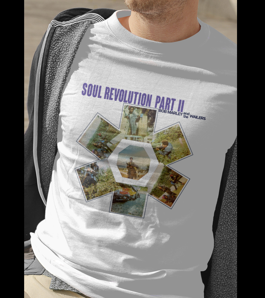 Soul Revolution Part Ii Bob Marley And The Wailers T-Shirt