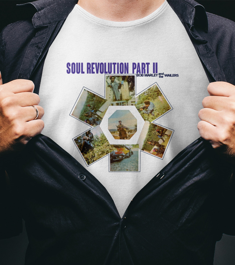 Soul Revolution Part Ii Bob Marley And The Wailers T-Shirt