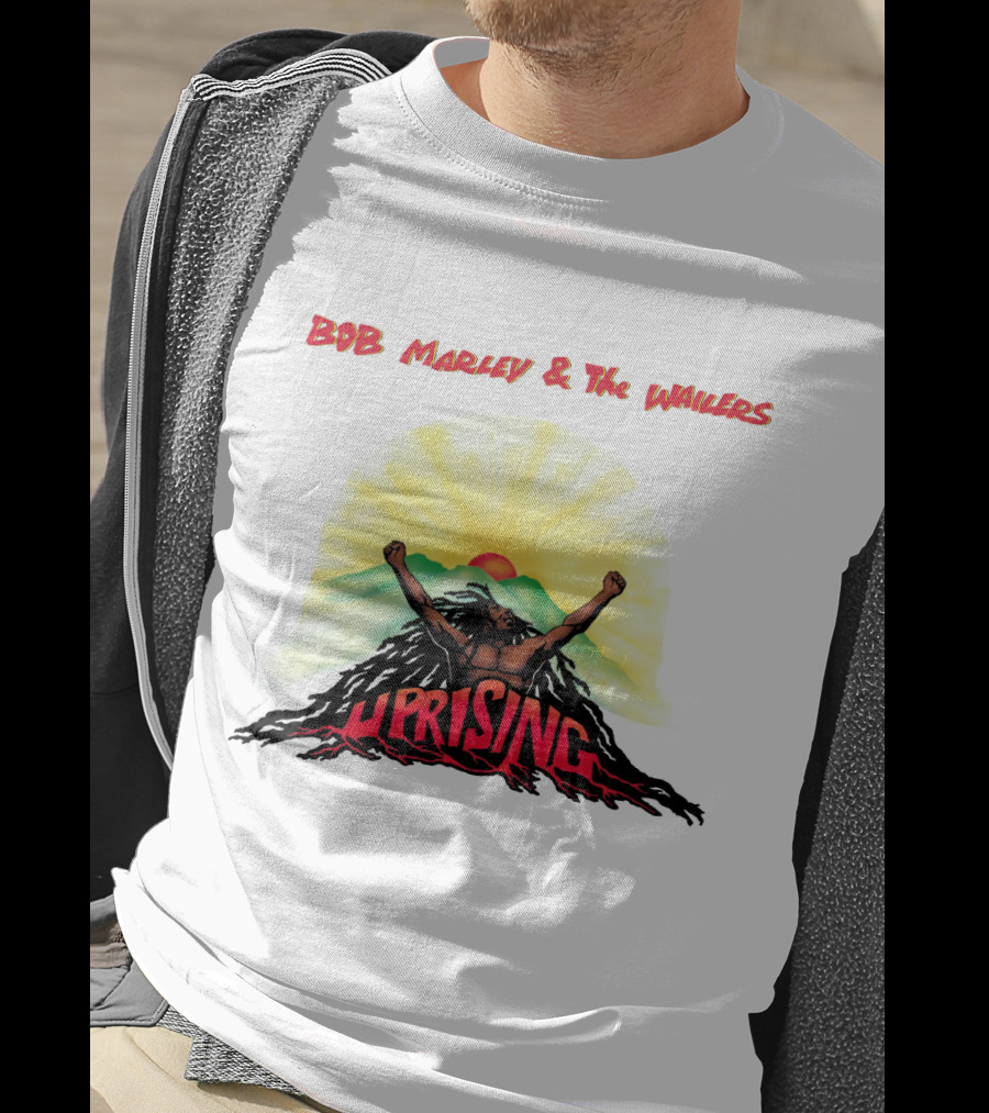 Bob Marley & The Wailers Uprising Sun Mountain Freedom T-Shirt